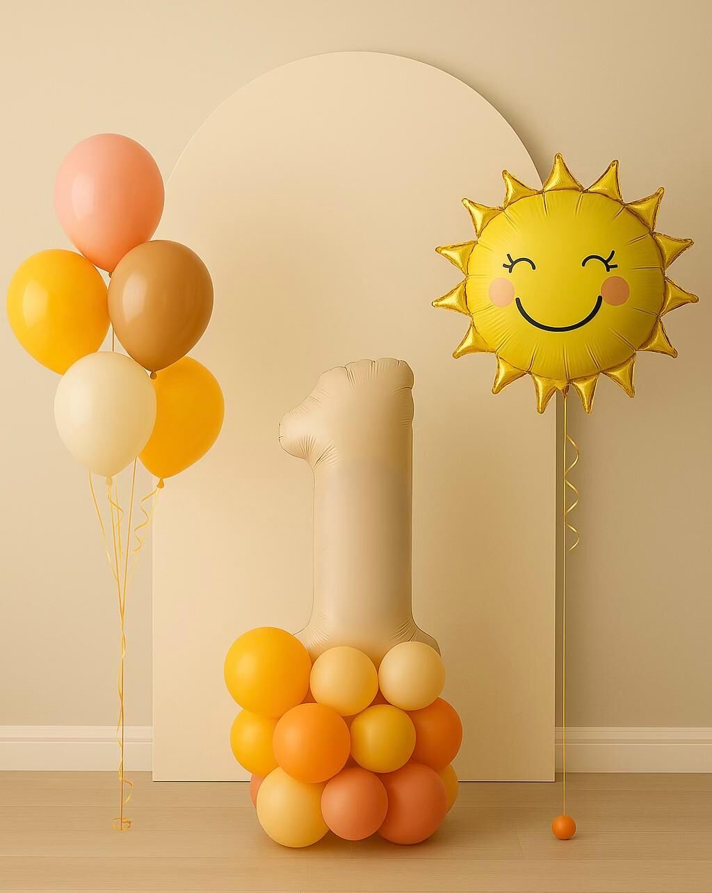 Güneş Boho Balon Demeti