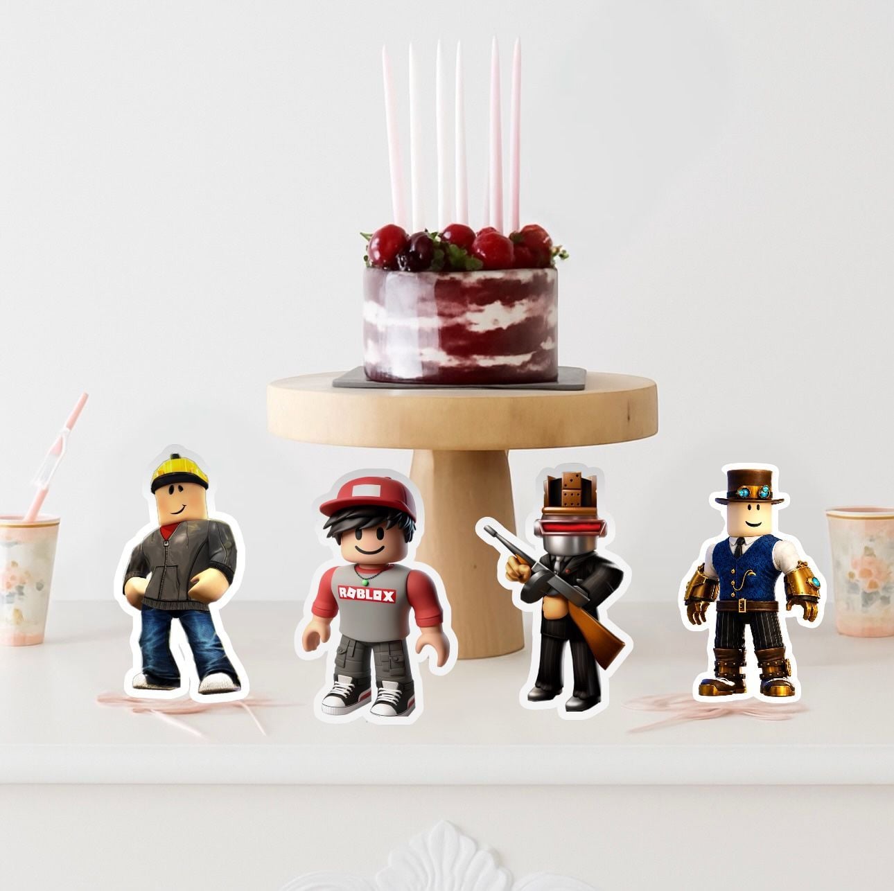 Roblox Masa Süsü 4 Adet