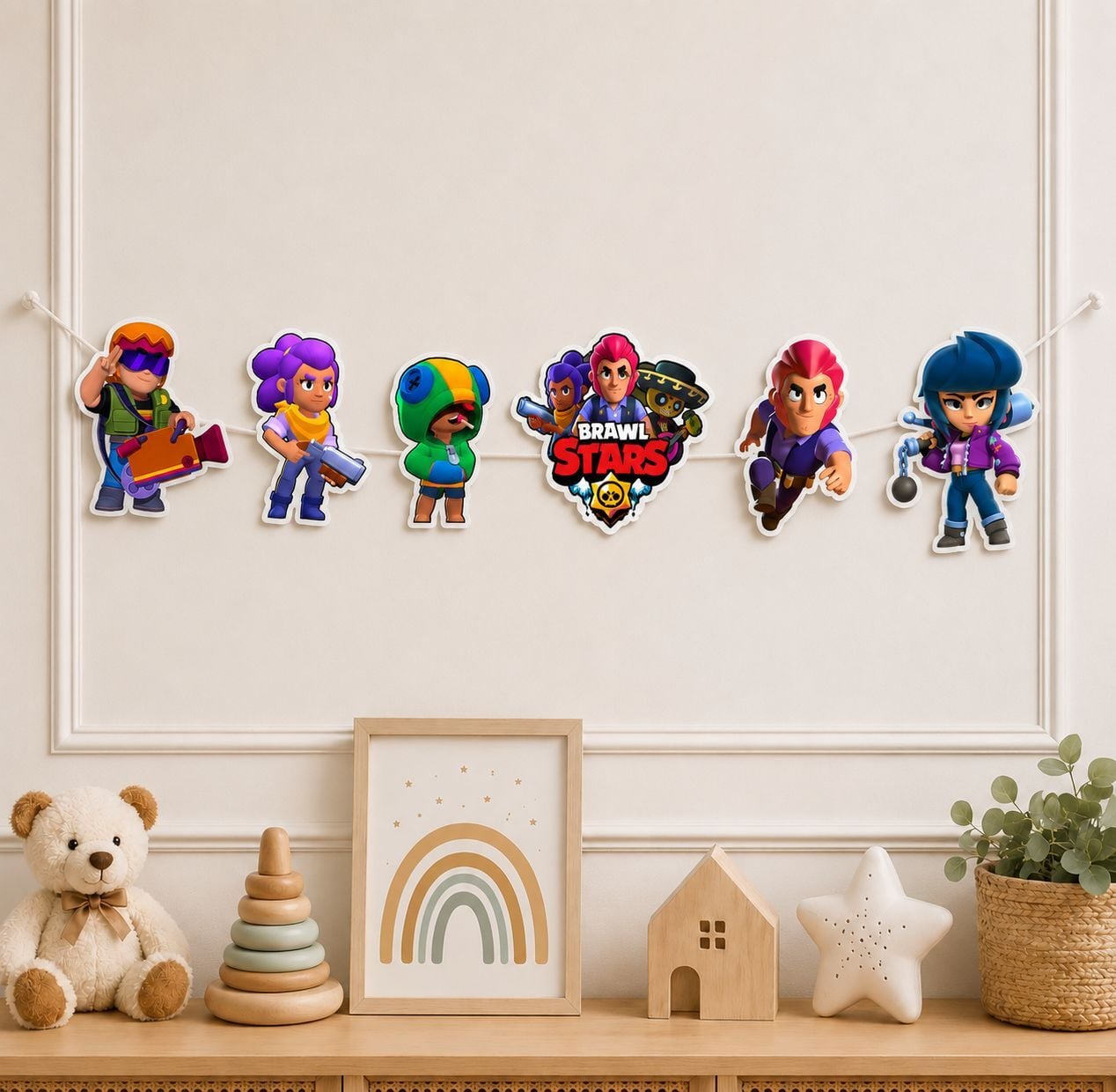 Brawl Stars Dekoratif Banner