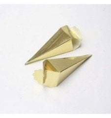 Gold Karton Külah Kutu 24 Adet
