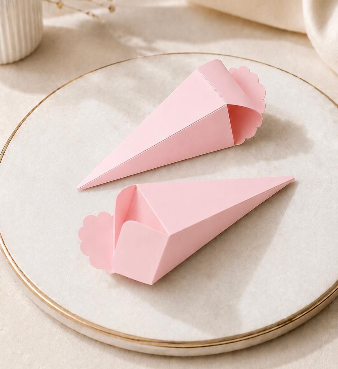 Pembe Külah Lokum Kutusu 24 Adet