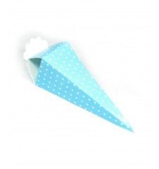 Mavi Karton Külah Kutu 24 Adet