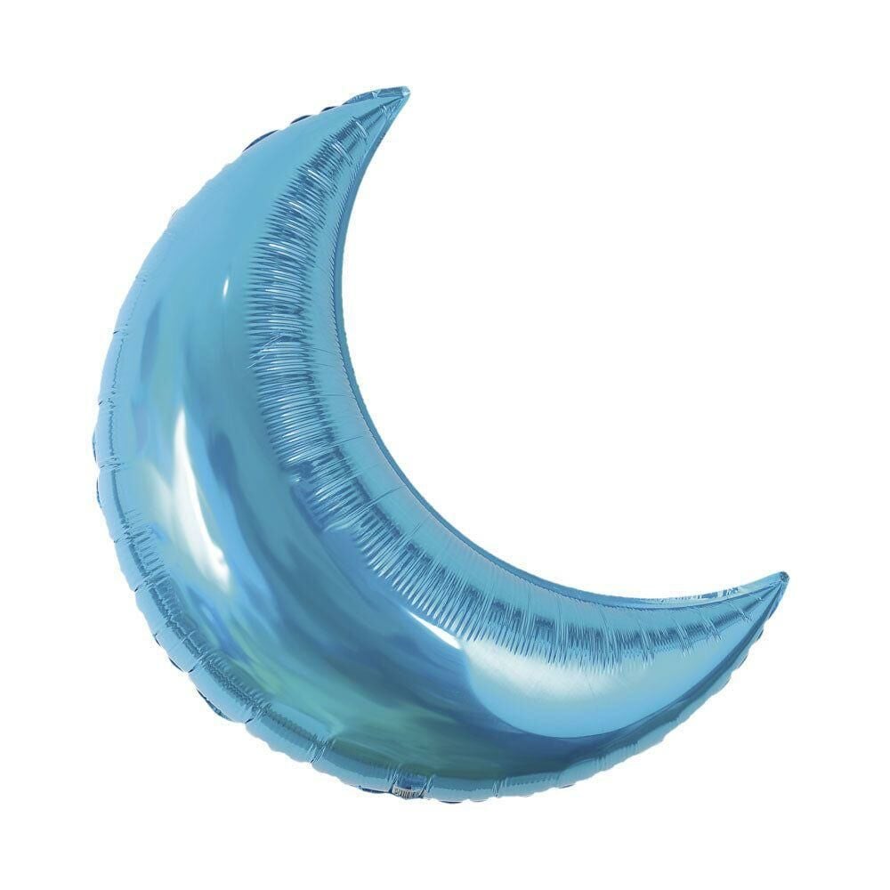 Mavi Ay Folyo Balon