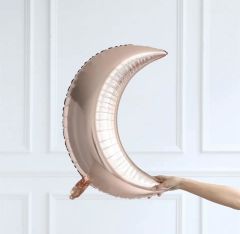 Rosegold Ay Folyo Balon