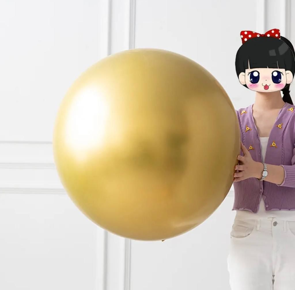24 inç Gold Krom Balon 1 Adet