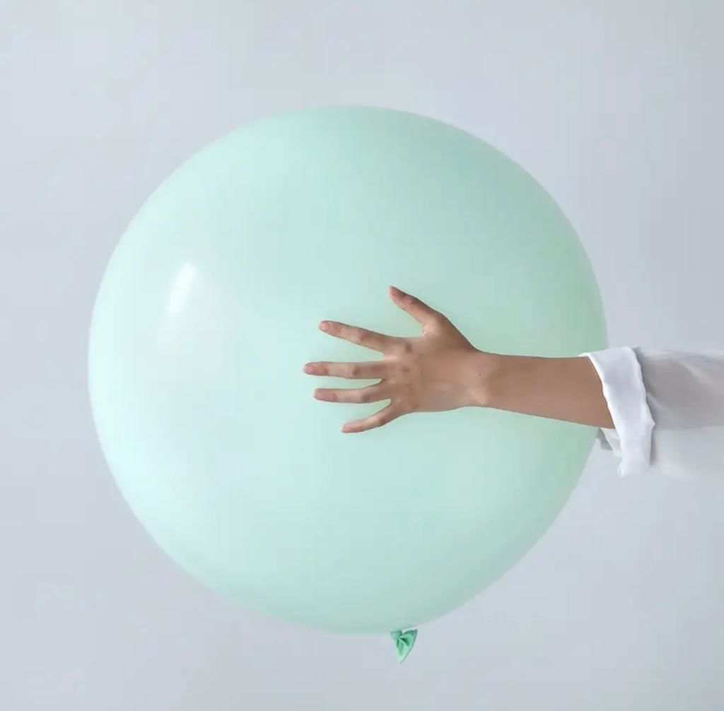 24 inç Mint Yeşili Makaron Balon 1 Adet
