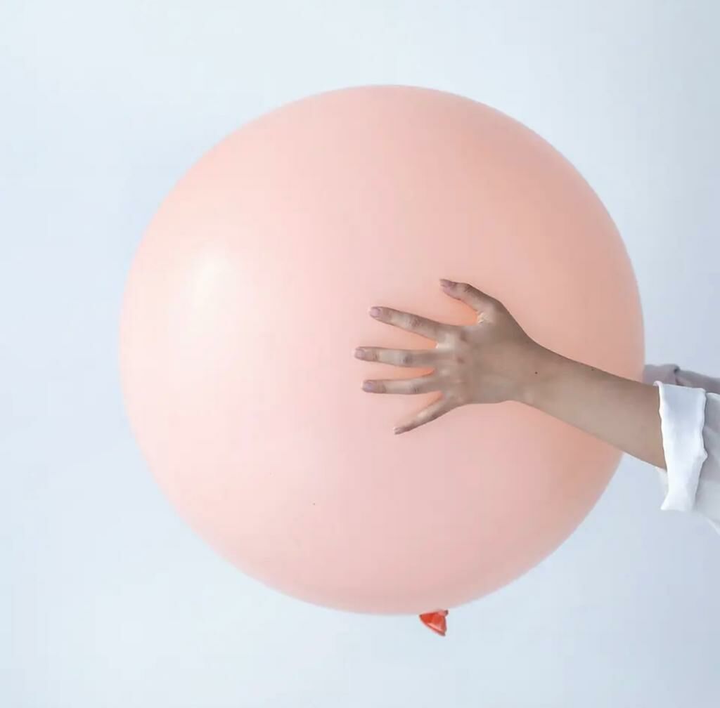 24 inç Somon Makaron Balon 1 Adet