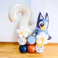 Bluey Mavi Balon Kit