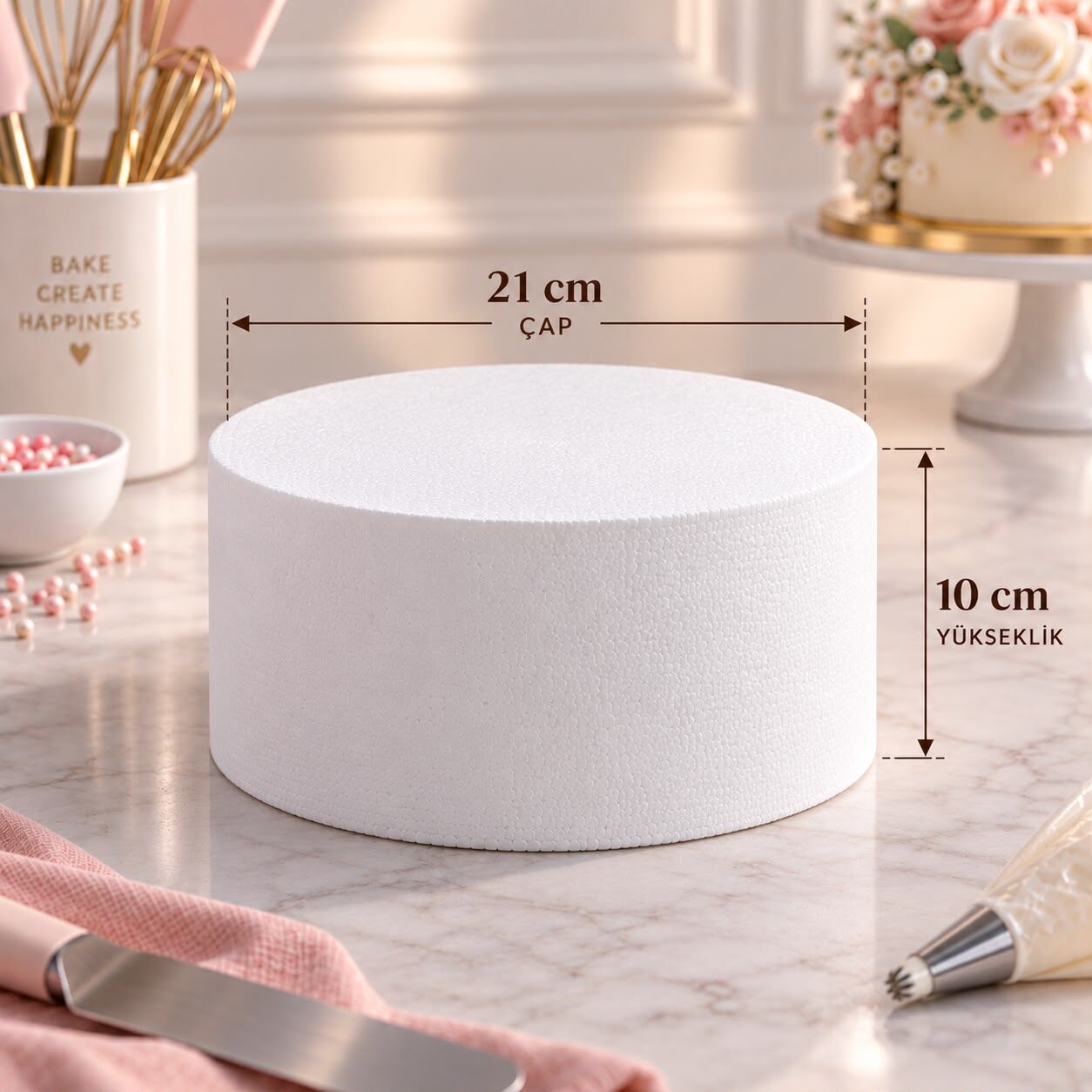 21x10cm Strafor 1 Adet