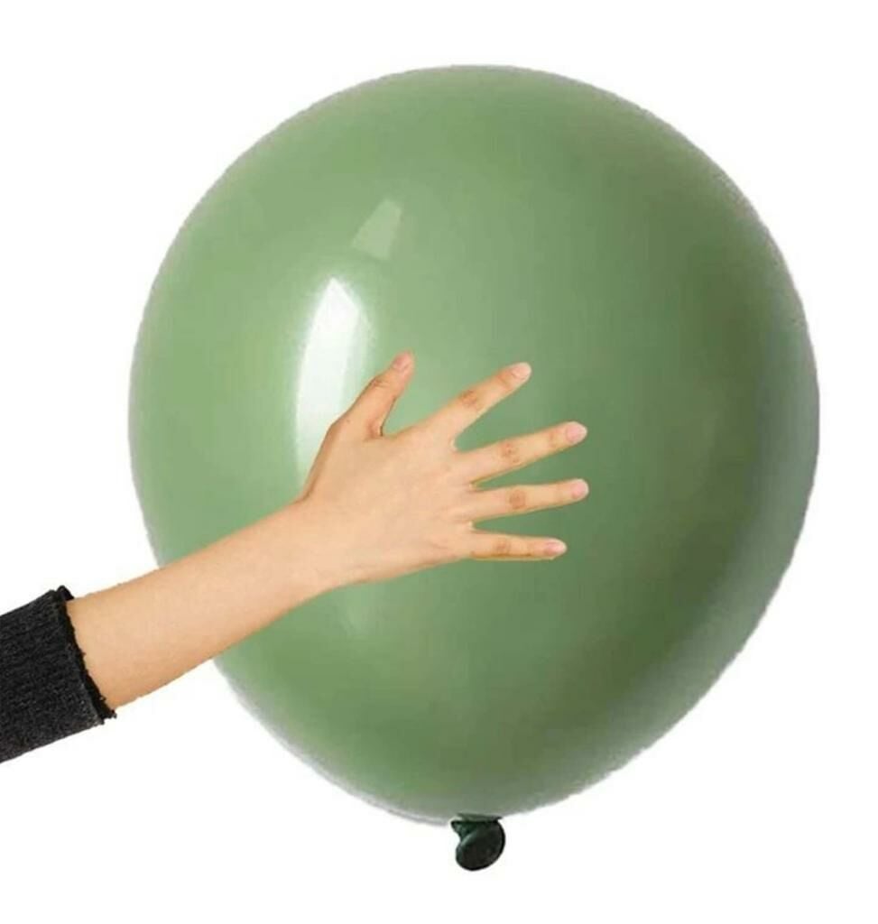 24 inç Küf Yeşili Balon 1 Adet
