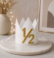 1/2 Beyaz Taç Aksesuar