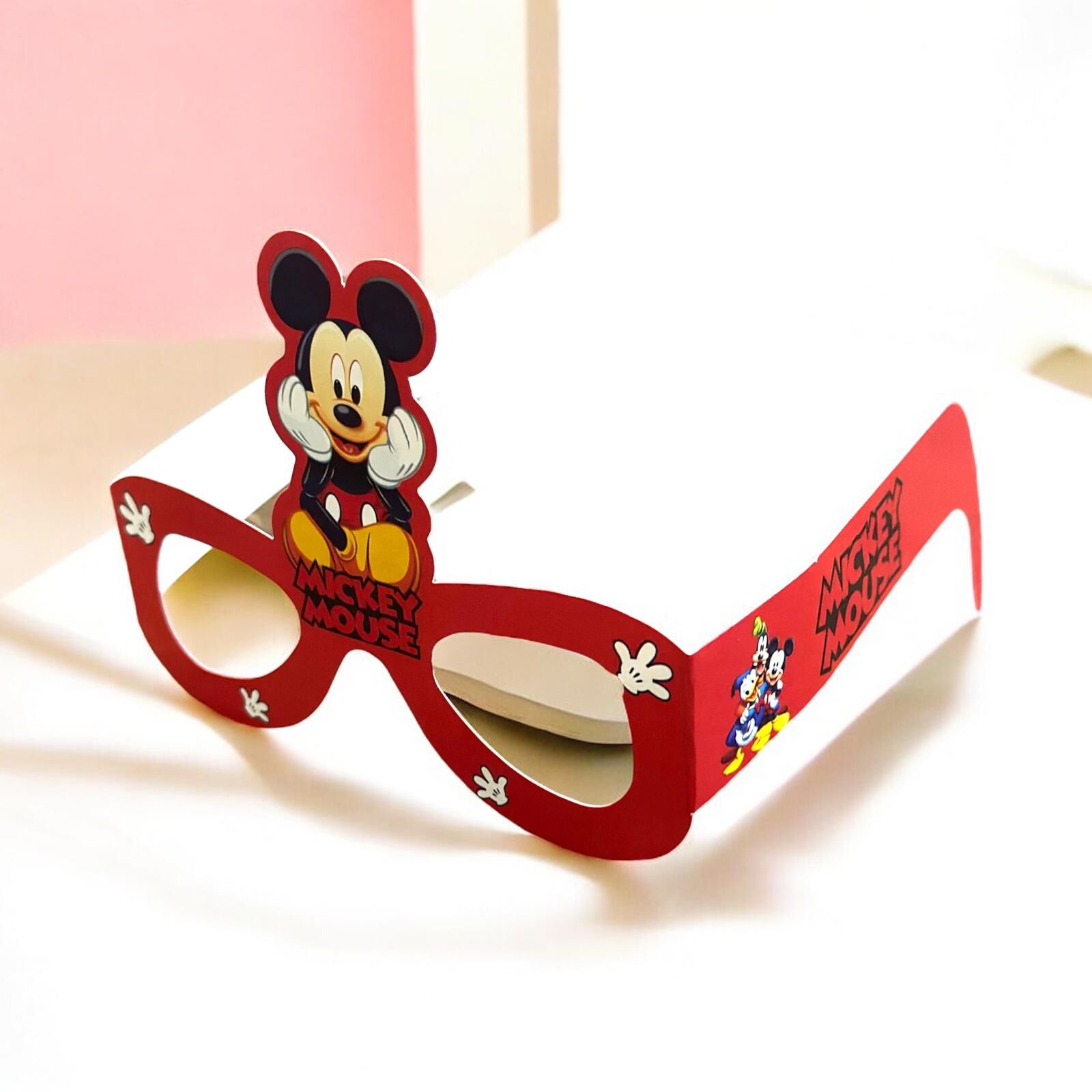 Mickey Mouse Gözlük 6 Adet