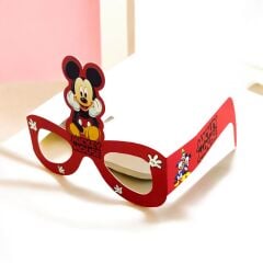 Mickey Mouse Gözlük 6 Adet