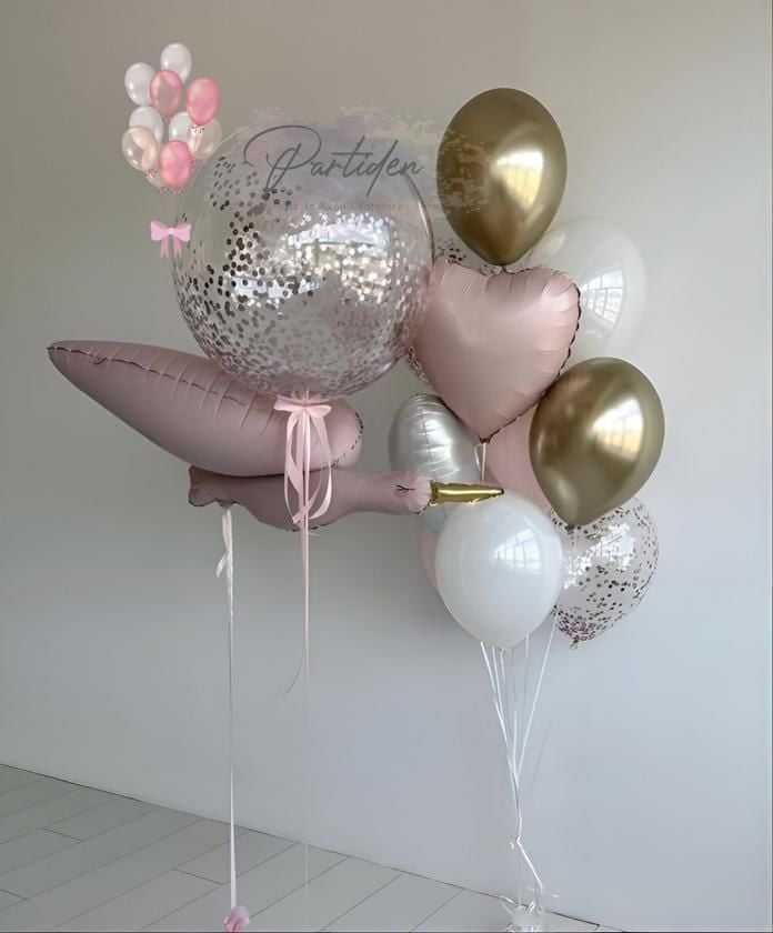 Pembe Leylek Balon Demeti