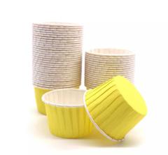 Sarı Muffin Kek Kalıbı 24 Adet