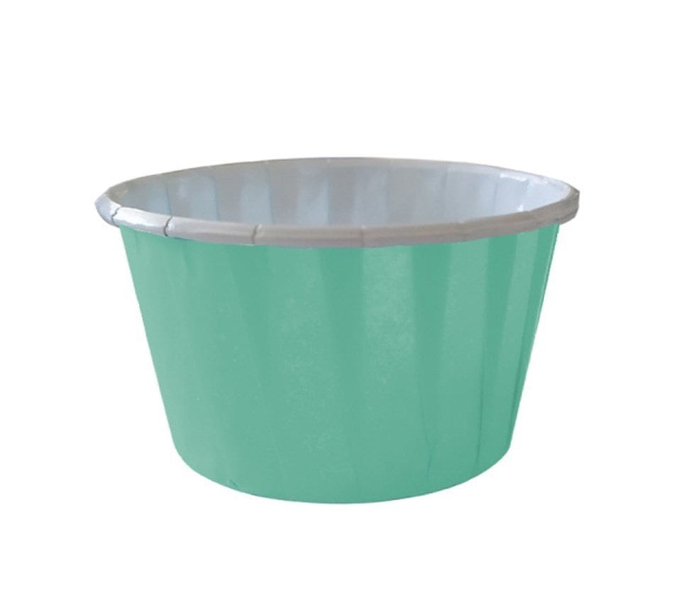 Mint Yeşili Muffin Kek Kalıbı 24 Adet