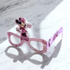 Minnie Mouse Gözlük 6 Adet