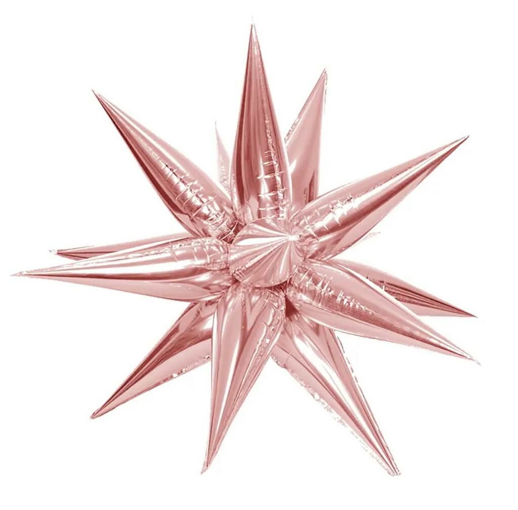 ROSEGOLD KUTUP YILDIZI FOLYO BALON