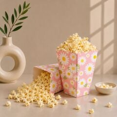 Papatya Popcorn Mısır Kutusu 8 Adet