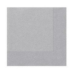 Gümüş Renkli Kağıt Peçete 16 Adet