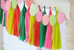 Pembe Fıstık Kırmızı Haki Püskül Kit