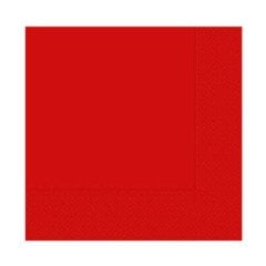 Kırmızı Renkli Kağıt Peçete 16 Adet