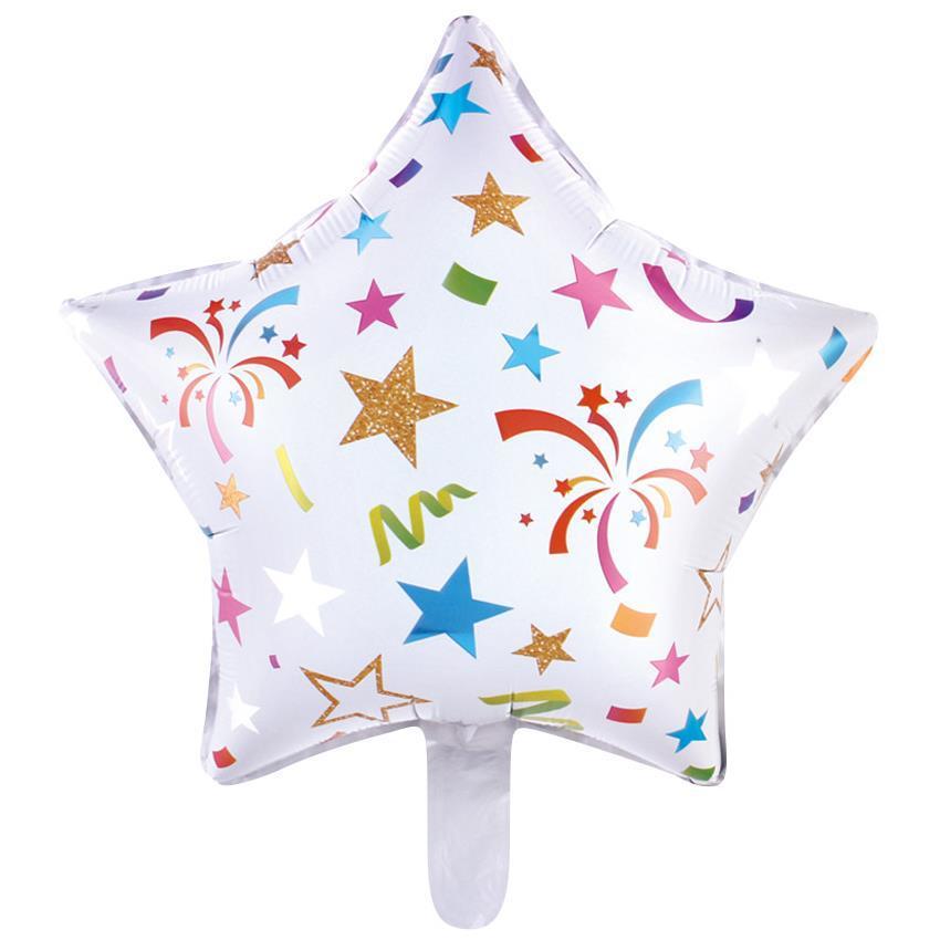 Karnaval Yıldız Folyo Balon 1 Adet