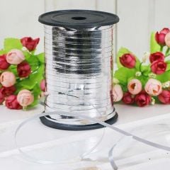 Gümüş Metalize Balon İpi 200 Metre