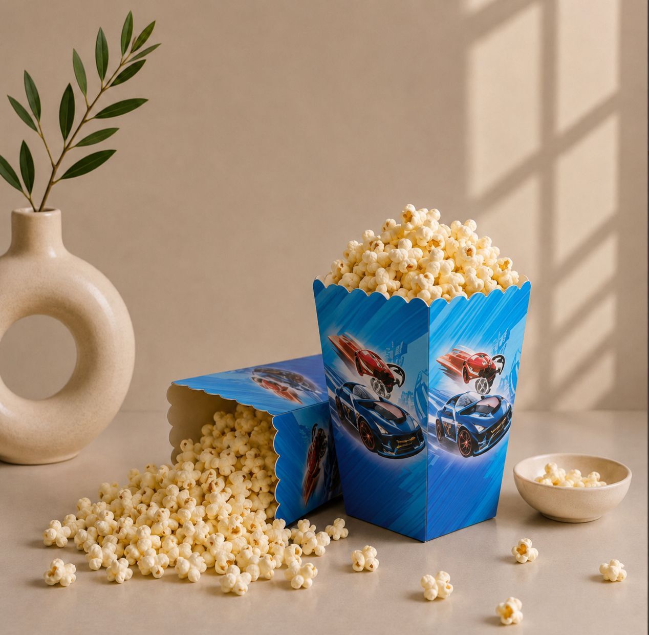 Hot Wheels Popcorn Mısır Kutusu 8 Adet