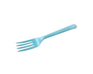 MAVİ PLASTİK ÇATAL 24 ADET