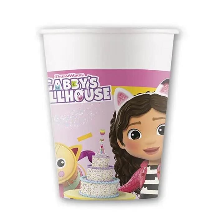 Gabby Karton Bardak 8 Adet