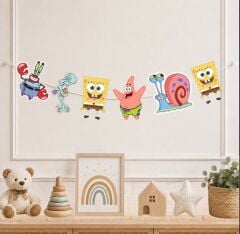 Sünger Bob Dekoratif Banner