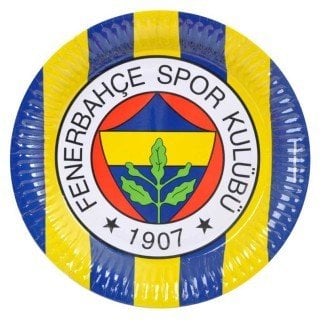 Fenerbahçe Karton Tabak 8 Adet
