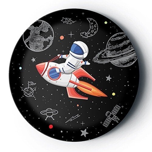 Uzay Karton Tabak 8 Adet