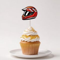 Motosiklet Teması Kürdan 8 Adet