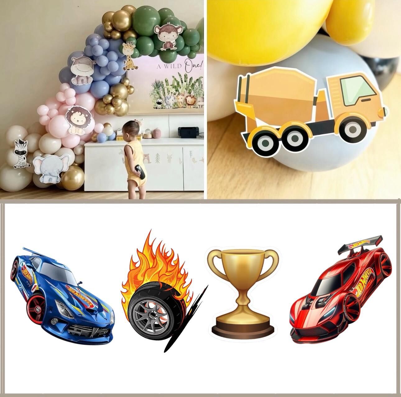 Hot Wheels Balon Üstü Fiğür