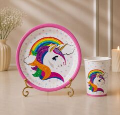 Ünicorn Karton Tabak Bardak 8 Adet