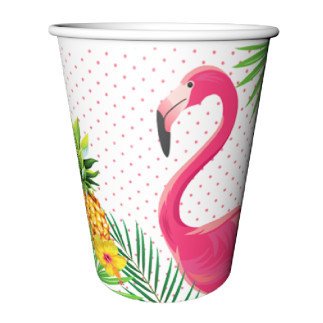 Flamingo Karton Bardak 8 Adet