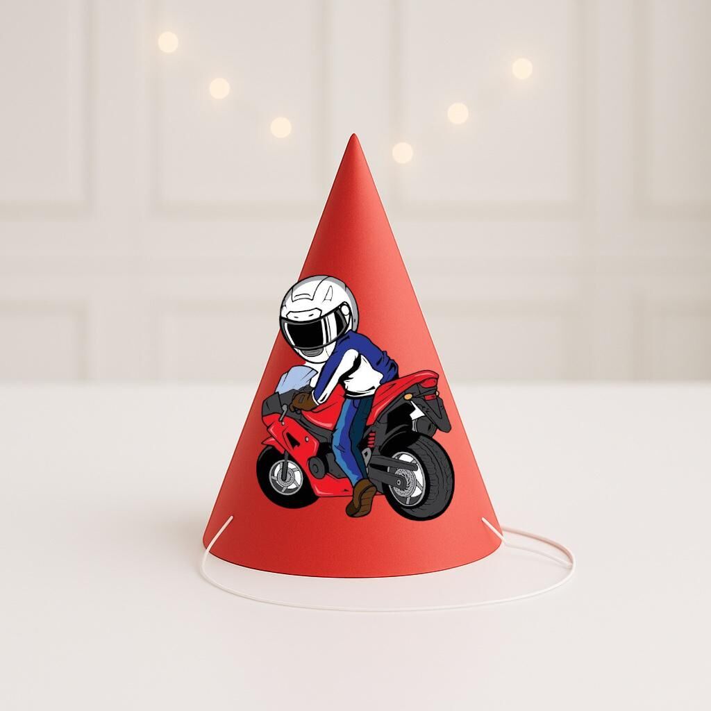 Motosiklet Parti Şapkası