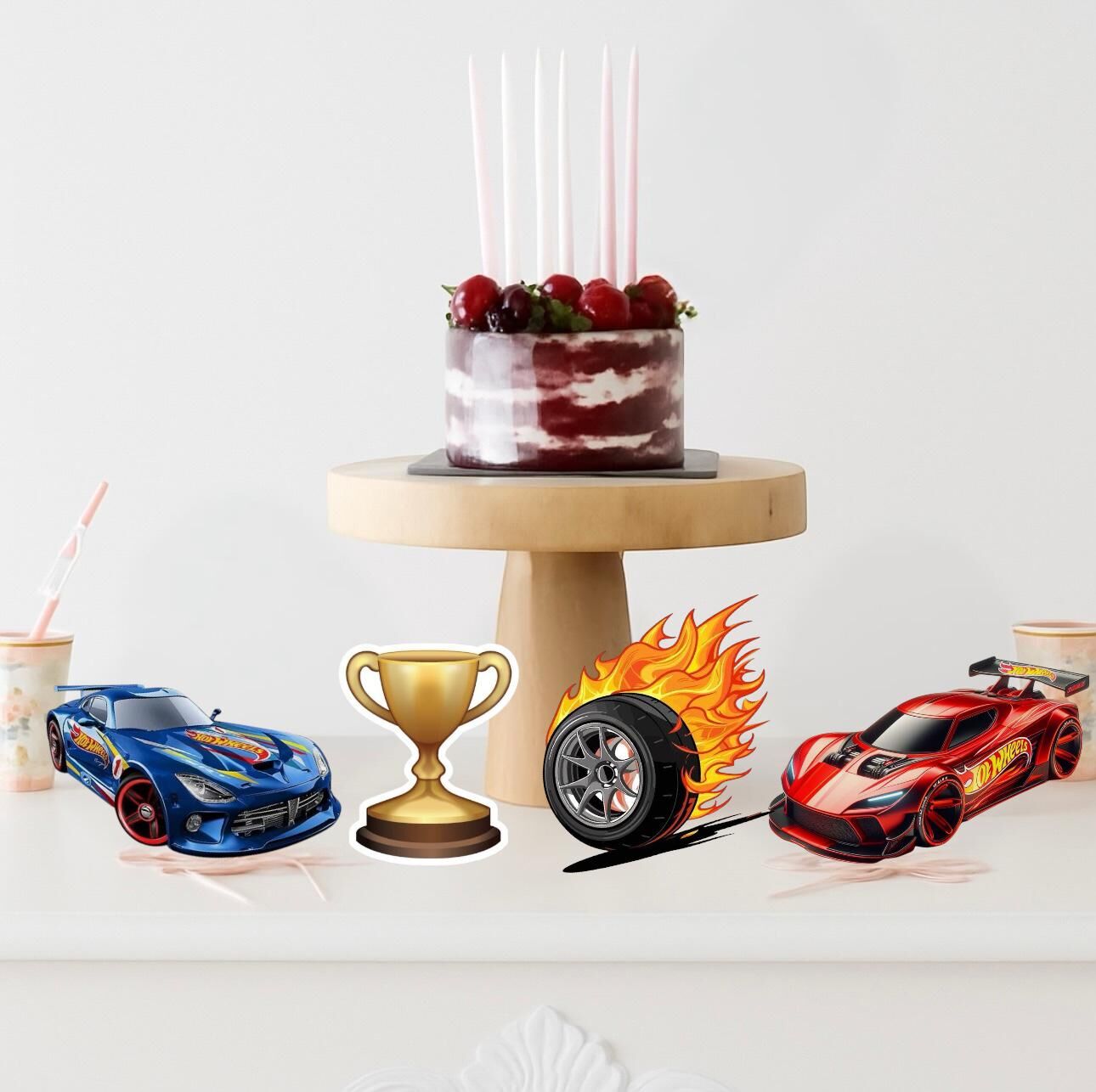 Hot Wheels Masa Süsü