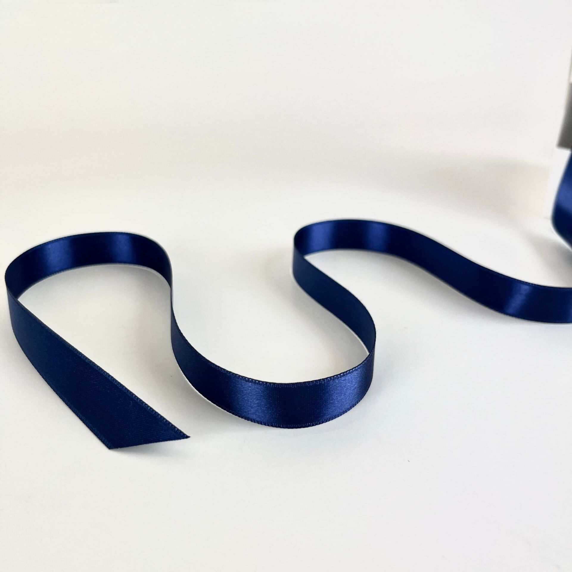 2cm Saten Gece Mavisi Kurdele