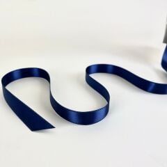 2cm Saten Gece Mavisi Kurdele