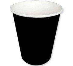 Siyah Karton Bardak 8 Adet