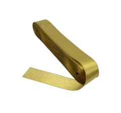 2cm Saten Altın Kurdele
