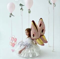 Retro Kelebek Folyo Balon
