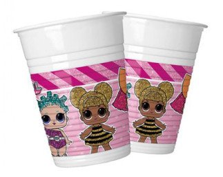 Lol Bebek Karton Bardak 8 Adet
