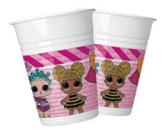 Lol Bebek Karton Bardak 8 Adet