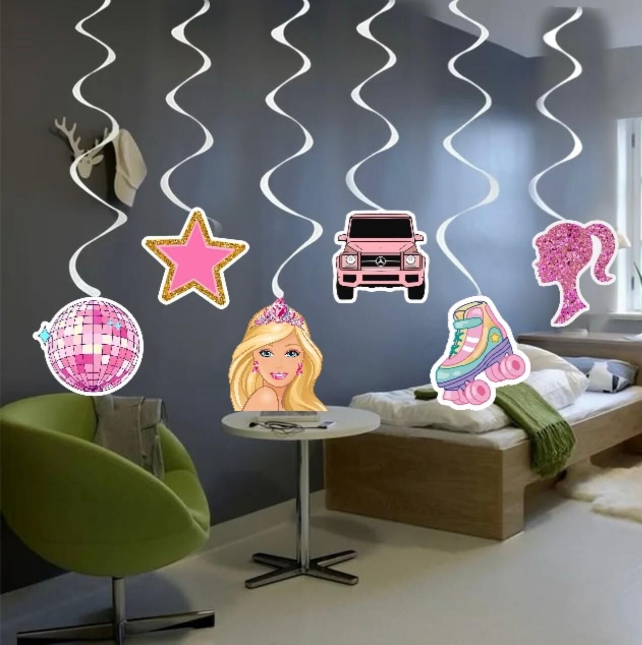 Barbie Teması Sarkıt Süs