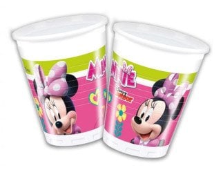 Minnie Mouse Karton Bardak 8 Adet