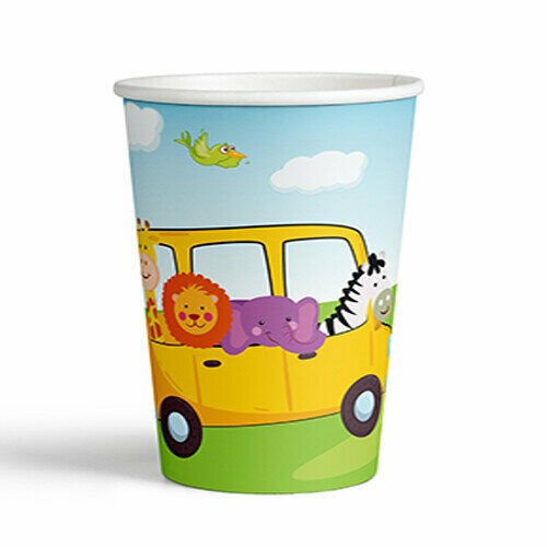 Safari Karton Bardak 8 Adet